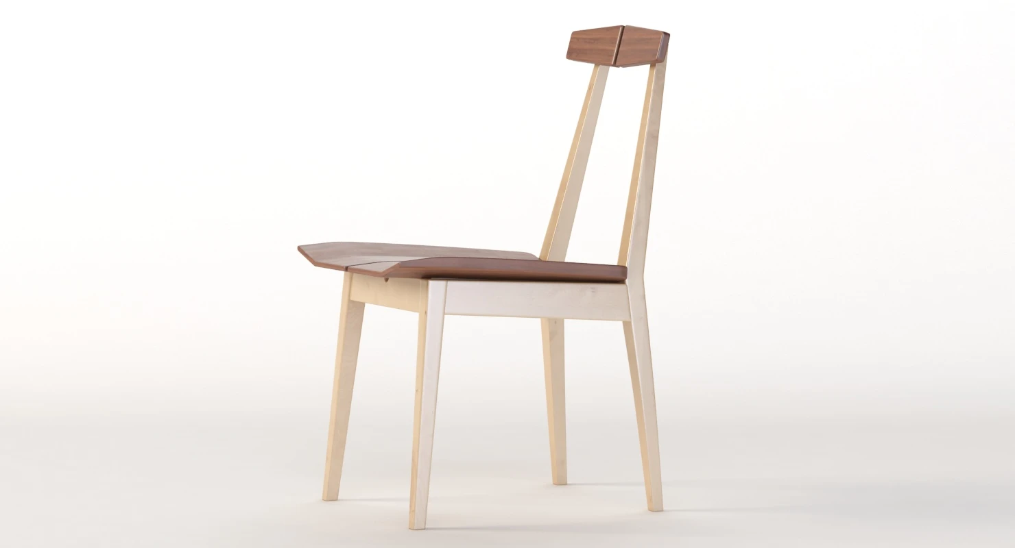 Design Bros Marumi Chair By Reiji Yamazaki 3D Model_07